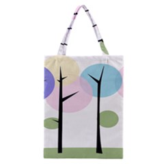 Forest Trees Nature Plants Classic Tote Bag