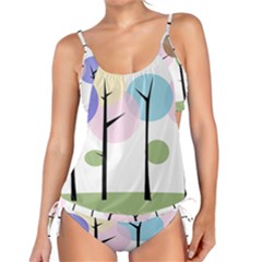 Forest Trees Nature Plants Tankini Set