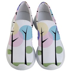 Forest Trees Nature Plants Women s Lightweight Slip Ons