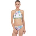 Forest Trees Nature Plants Racer Front Bikini Set View1