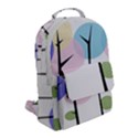 Forest Trees Nature Plants Flap Pocket Backpack (Small) View2