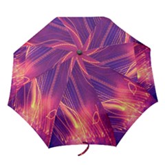 Abstrait Lumière Folding Umbrellas by kcreatif