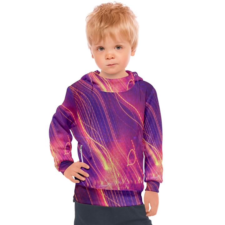 Abstrait Lumière Kids  Hooded Pullover