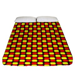 Rby 84 Fitted Sheet (king Size) by ArtworkByPatrick