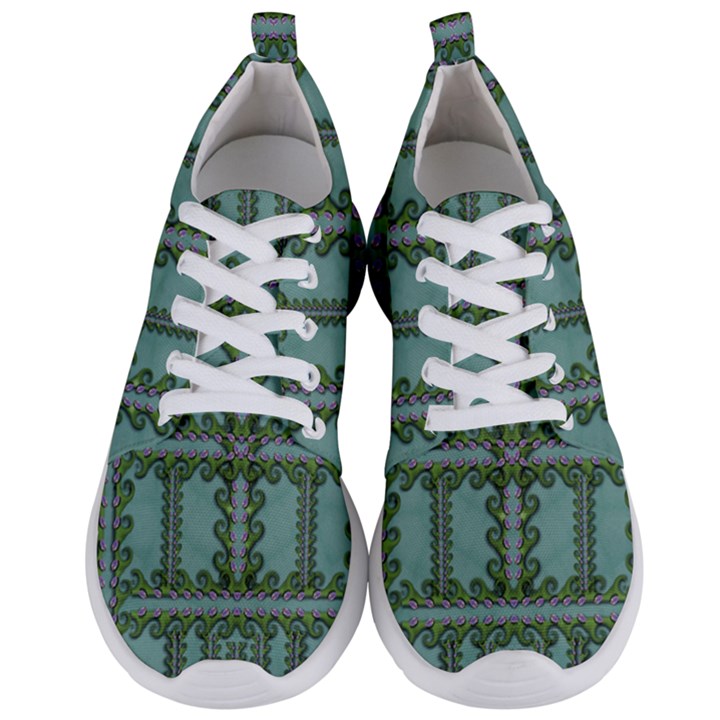 Rainforest Vines And Fantasy Flowers Men s Lightweight Sports Shoes