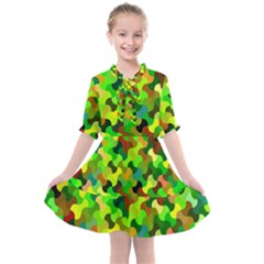 Ab 111 Kids  All Frills Chiffon Dress