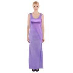 Purple Shade Thigh Split Maxi Dress by designsbymallika