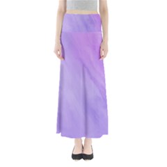 Purple Shade Full Length Maxi Skirt by designsbymallika