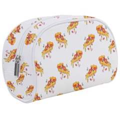 Pizza Pattern Makeup Case (medium)