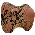 Floral Grungy Style Artwork Head Support Cushion View3