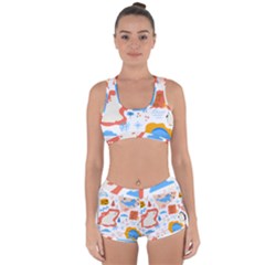 1 (1) Racerback Boyleg Bikini Set