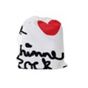 I HEART Chimney Rock Drawstring Pouch (Large) View2