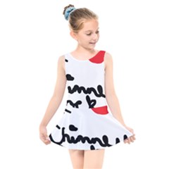 I Heart Chimney Rock Kids  Skater Dress Swimsuit by Majesticmountain