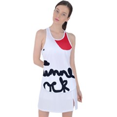 I Heart Chimney Rock Racer Back Mesh Tank Top by Majesticmountain