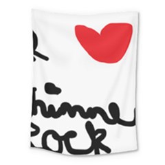 I Heart Chimney Rock Medium Tapestry by Majesticmountain