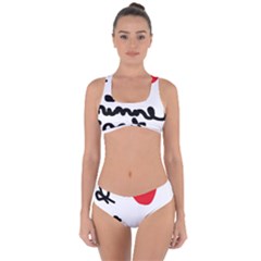 I Heart Chimney Rock Criss Cross Bikini Set by Majesticmountain