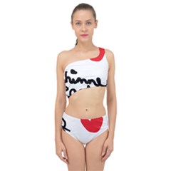 I Heart Chimney Rock Spliced Up Two Piece Swimsuit