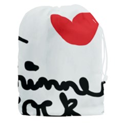 I Heart Chimney Rock Drawstring Pouch (3xl) by Majesticmountain