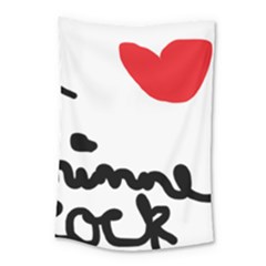 I Heart Chimney Rock Small Tapestry by Majesticmountain