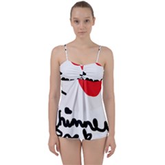 I Heart Chimney Rock Babydoll Tankini Set