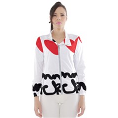 I Heart Chimney Rock Women s Windbreaker by Majesticmountain