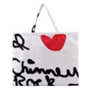 I HEART Chimney Rock Zipper Large Tote Bag View1