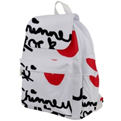 I Heart Chimney Rock Top Flap Backpack