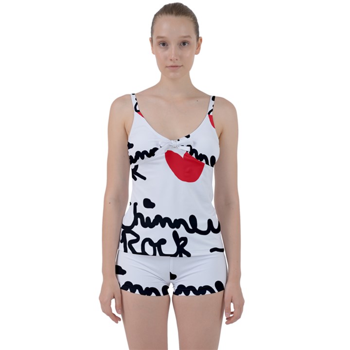 I HEART Chimney Rock Tie Front Two Piece Tankini