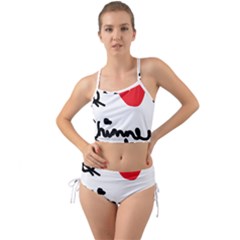 I Heart Chimney Rock Mini Tank Bikini Set by Majesticmountain