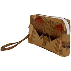 Wonderful Elephant Wristlet Pouch Bag (small) by FantasyWorld7