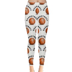 Orange Basketballs Leggings 