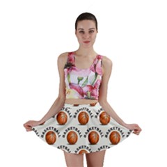 Orange Basketballs Mini Skirt by mccallacoulturesports