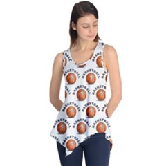 Orange Basketballs Sleeveless Tunic by mccallacoulturesports