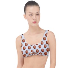 Orange Basketballs The Little Details Bikini Top