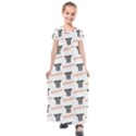 Slam Dunk Baskelball Baskets Kids  Short Sleeve Maxi Dress View1