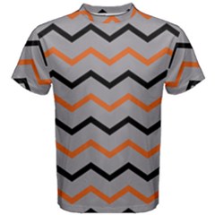 Basketball Thin Chevron Men s Cotton Tee by mccallacoulturesports