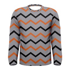 Basketball Thin Chevron Men s Long Sleeve Tee by mccallacoulturesports