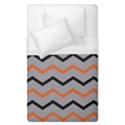 Basketball Thin Chevron Duvet Cover (Single Size) View1