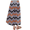 Basketball Thin Chevron Satin Palazzo Pants View2