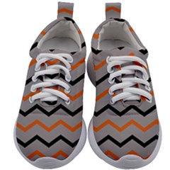 Basketball Thin Chevron Kids Athletic Shoes