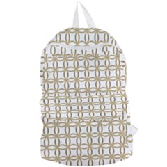 Gold Lattice Foldable Lightweight Backpack by mccallacoulture