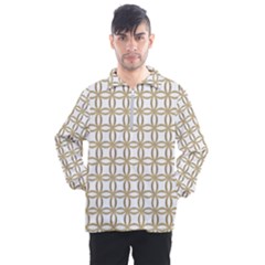 Gold Lattice Men s Half Zip Pullover