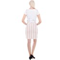 Pastel Pink Stripes Braces Suspender Skirt View2