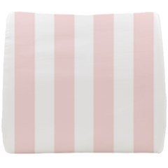 Pastel Pink Stripes Seat Cushion