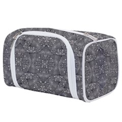 Modern Fancy Nature Collage Pattern Toiletries Pouch