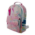 marble print Flap Pocket Backpack (Large) View1