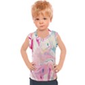 marble print Kids  Sport Tank Top View1