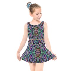 Ab 119 Kids  Skater Dress Swimsuit by ArtworkByPatrick