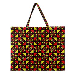 Rby 88 Zipper Large Tote Bag by ArtworkByPatrick