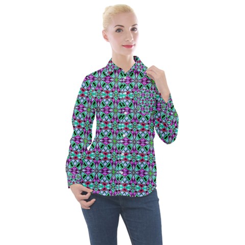 +45 Women s Long Sleeve Pocket Shirt by ArtworkByPatrick